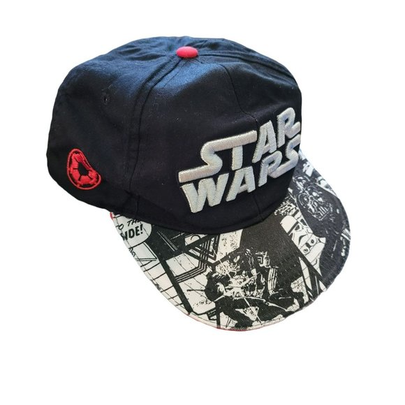Star Wars Hat Baseball Cap Tab Back One Size Lucas Films JJ1614 - Picture 1 of 8